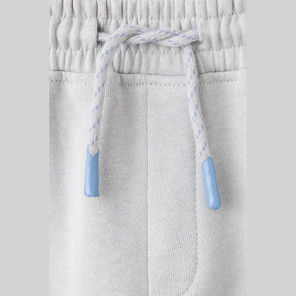 Mango Kids joggingbroek grijs melange, foto 6