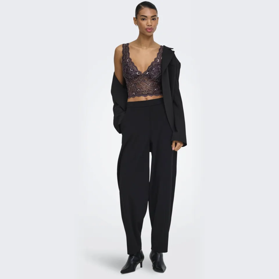 Only Chloe bralette donkerpaars, foto 3