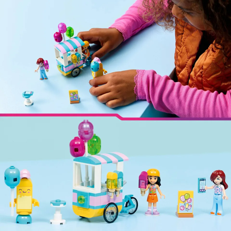 Lego Friends IJsjes- en Ballonnenkraam Bouwpakket 42692, foto 3