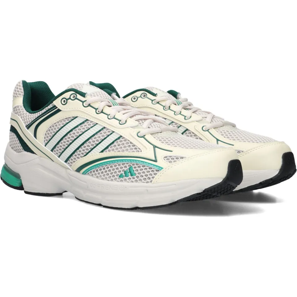 Adidas Sportswear Technochaos 2000 mesh sneakers ecru/donkerblauw/platina, foto 3