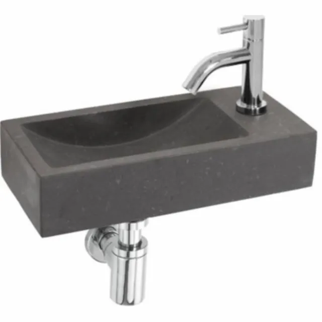 Boss & Wessing Hardsteen Fonteinset Aiko 8X18X38 cm Boss & Wessing Zwart tinten