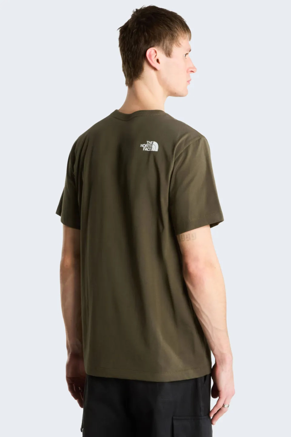 The North Face Evolution Half Dome t-shirt donkergroen