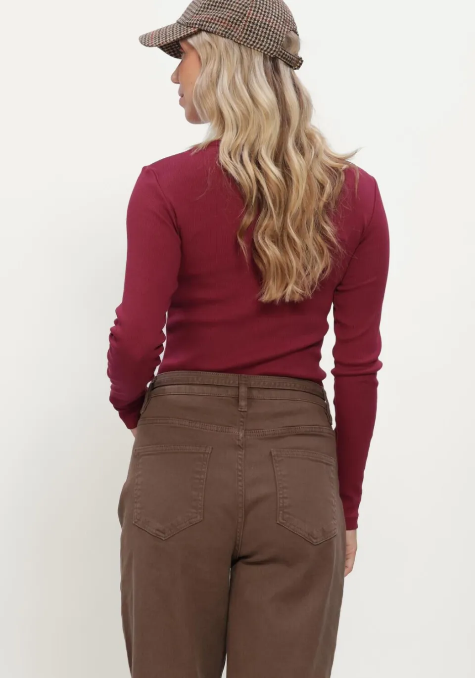 MSCH Copenhagen longsleeve donkerrood, foto 3