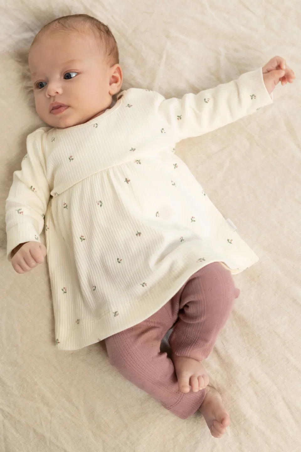 Noppies baby legging mauve