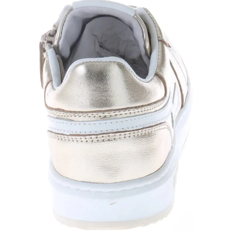 Red Code leren sneakers goud, foto 6
