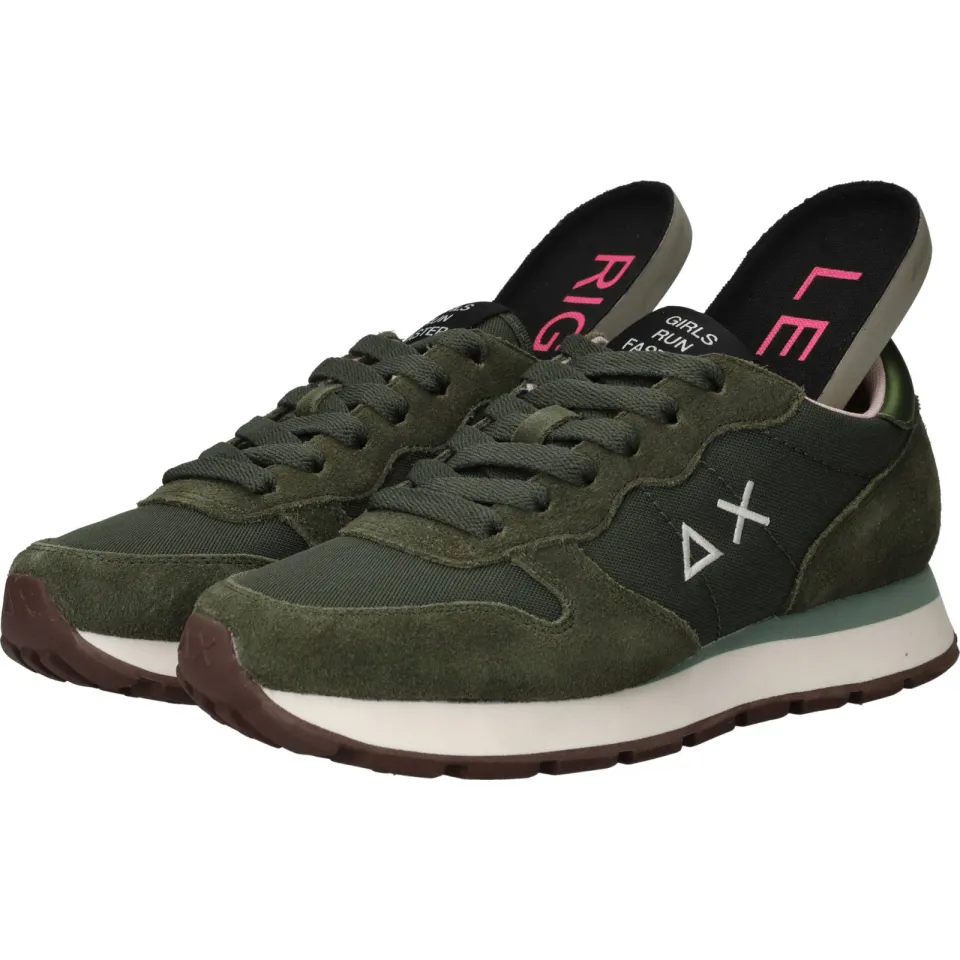 Sun68 Ally Solid lage sneakers groen, foto 8