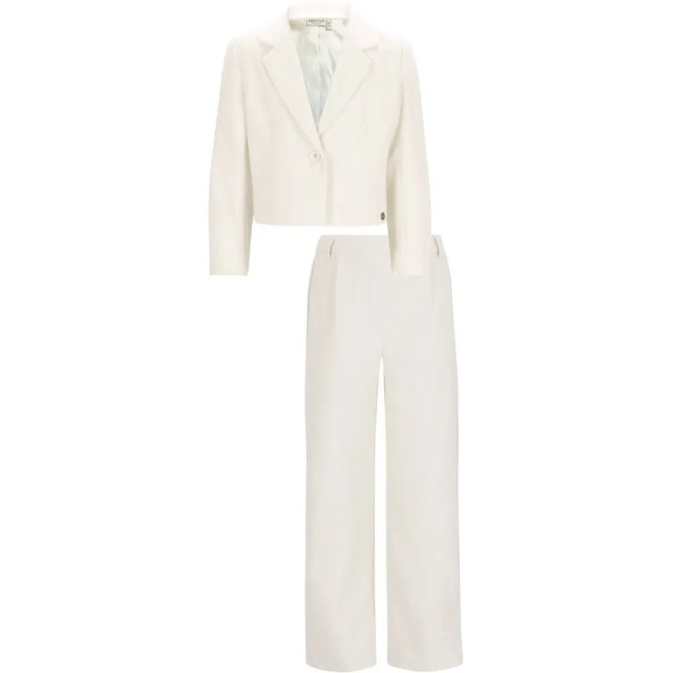 Like Flo blazer en pantalon set offwhite, foto 3