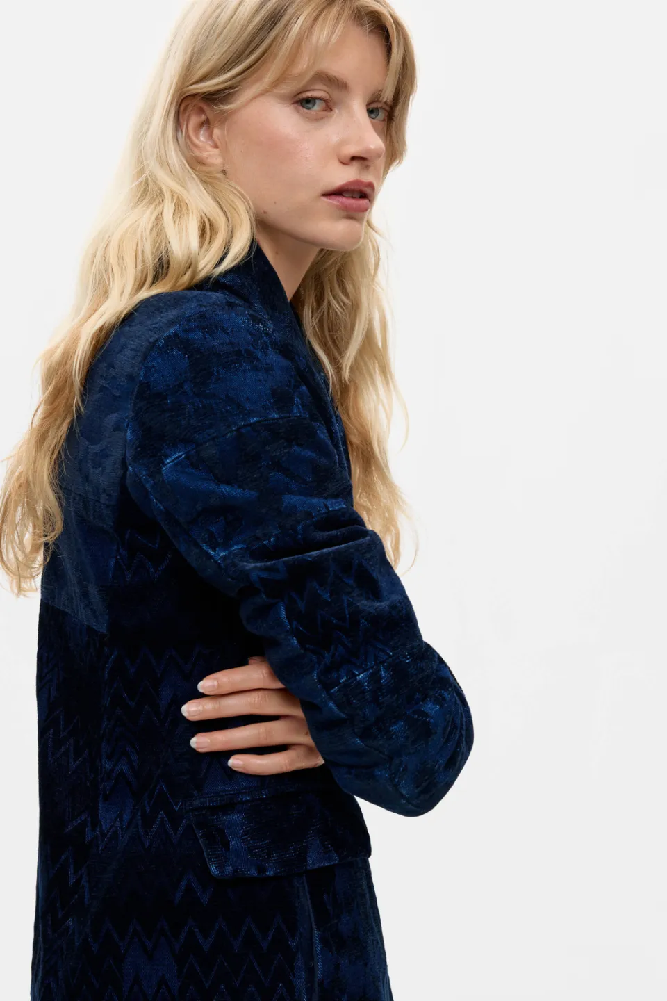 Desigual Malvia manteljas blauw, foto 5