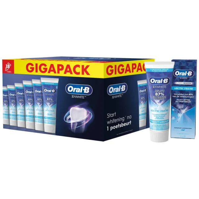 Oral-B 3D White Arctic Fresh tandpasta