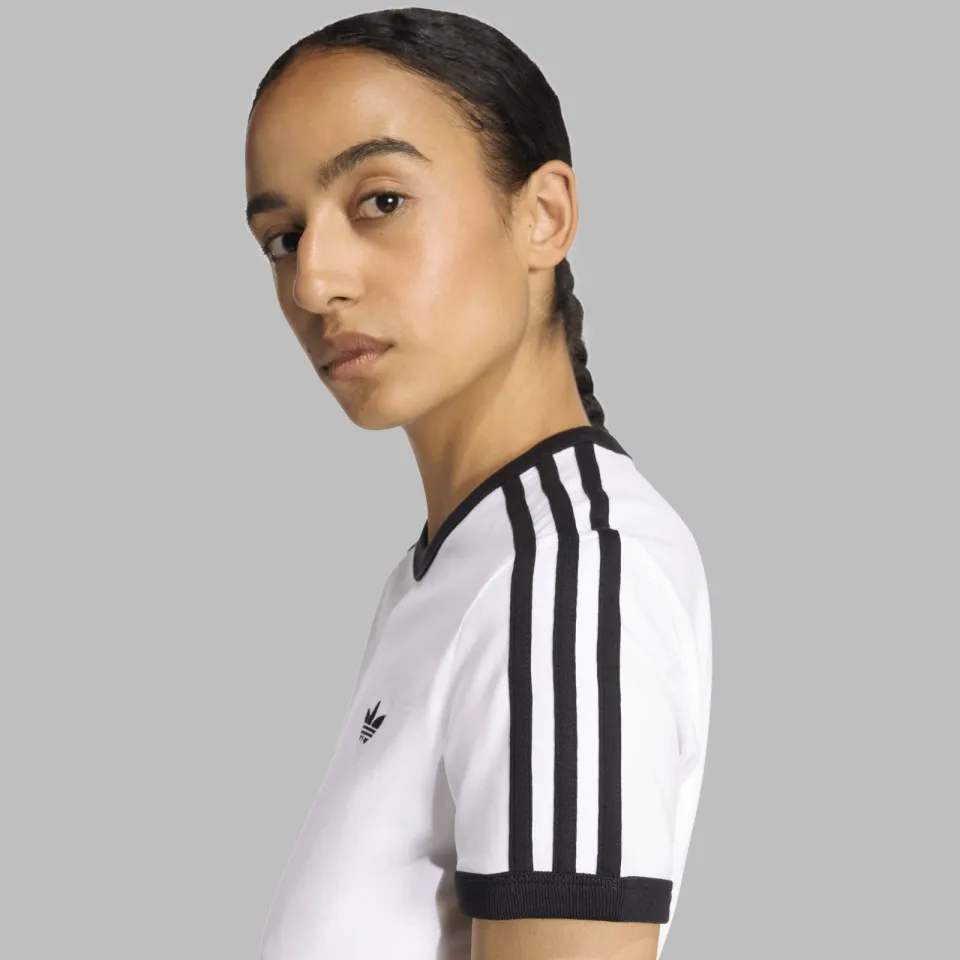 Adidas Originals Cali T-shirt wit, foto 3