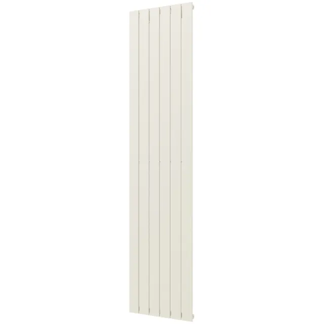 Plieger Designradiator Plieger Cavallino Retto Enkel 999 Watt Middenaansluiting 200x45 cm Wit Structuur