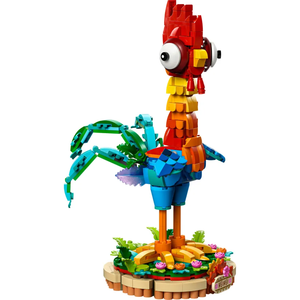 Lego Disney Princess Vaiana 2 Heihei Bouwbare Dierenmodelset 43272, foto 4