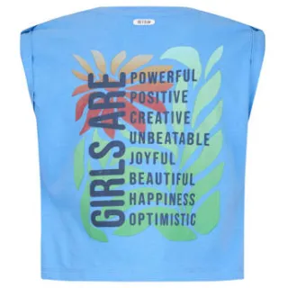 Retour Jeans mouwloos T-shirt lichtblauw, foto 2