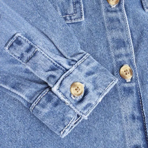 Daily7 denim overhemd lichtblauw, foto 6