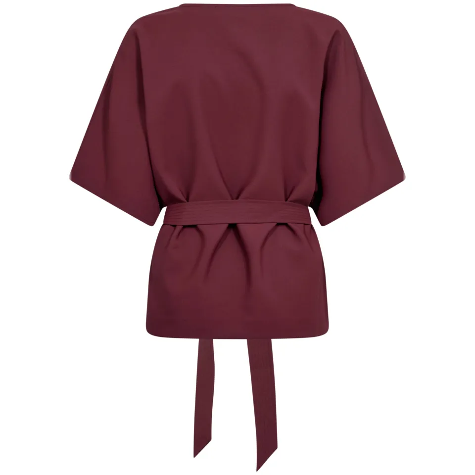 Mos Mosh Mmrikala Miley blouse bordeaux, foto 3