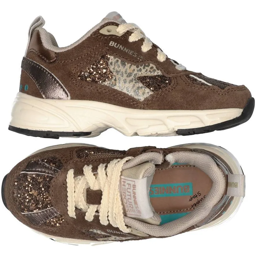 BunniesJR Daan Dash sneakers donkerbruin, foto 6