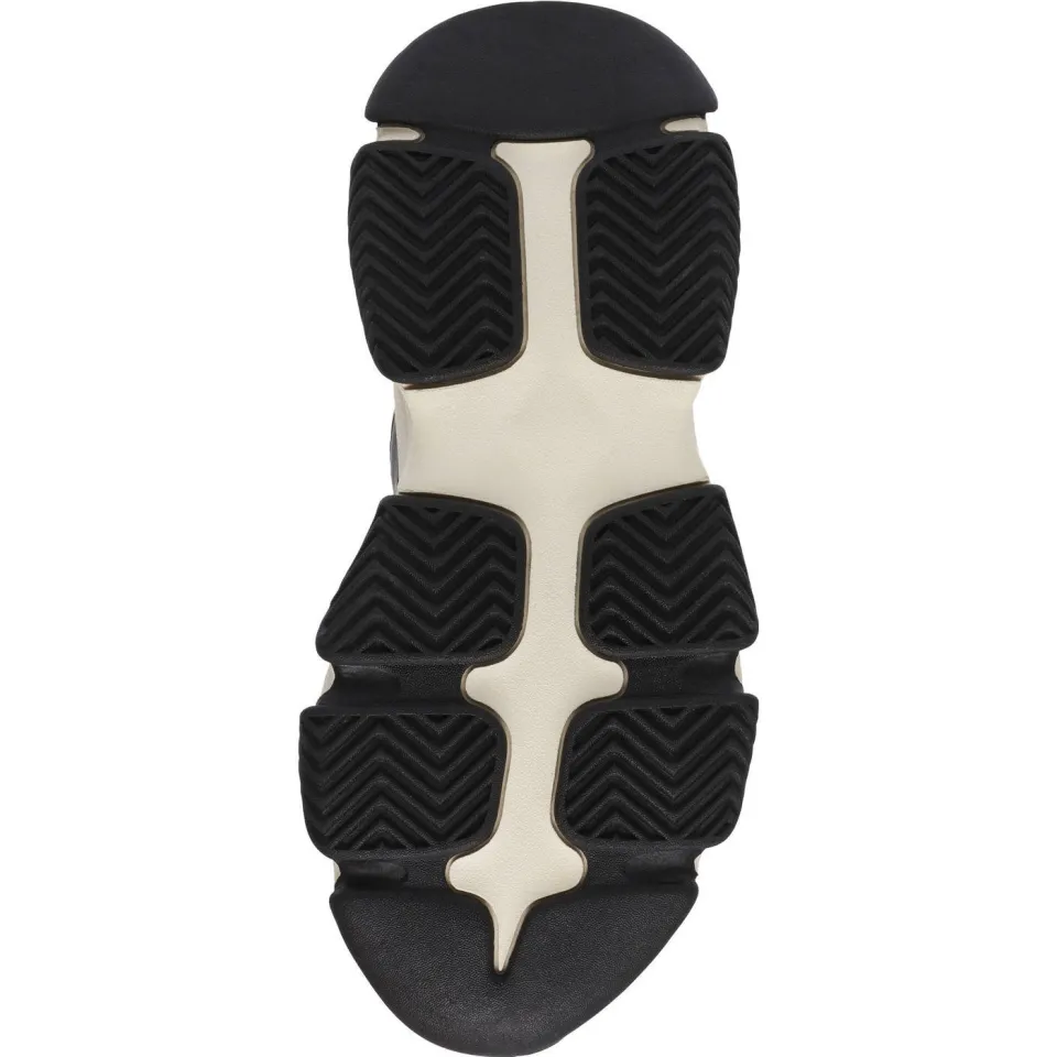 Steve Madden Progressive chunky leren sneakers kaki/zwart, foto 7