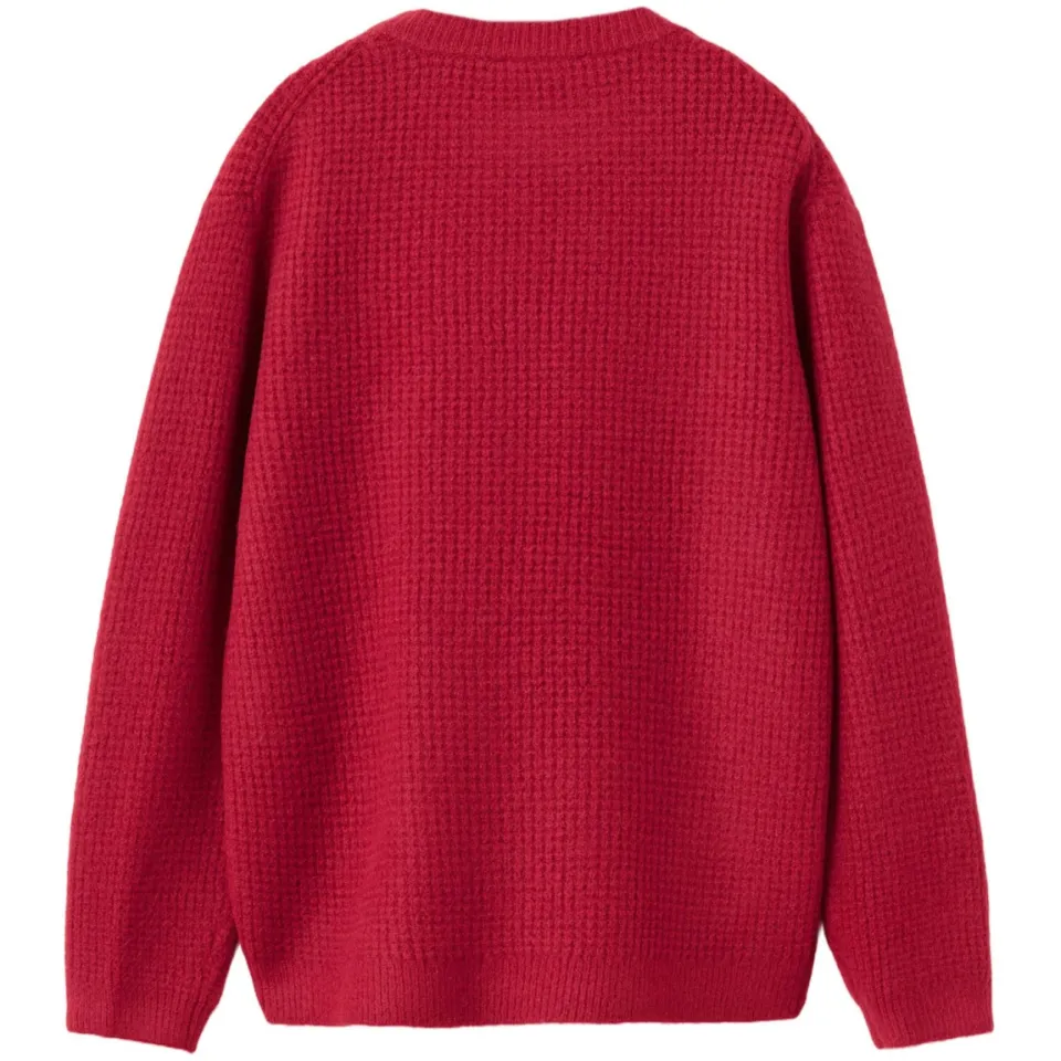 Mango Kids gebreide trui - rood, foto 3