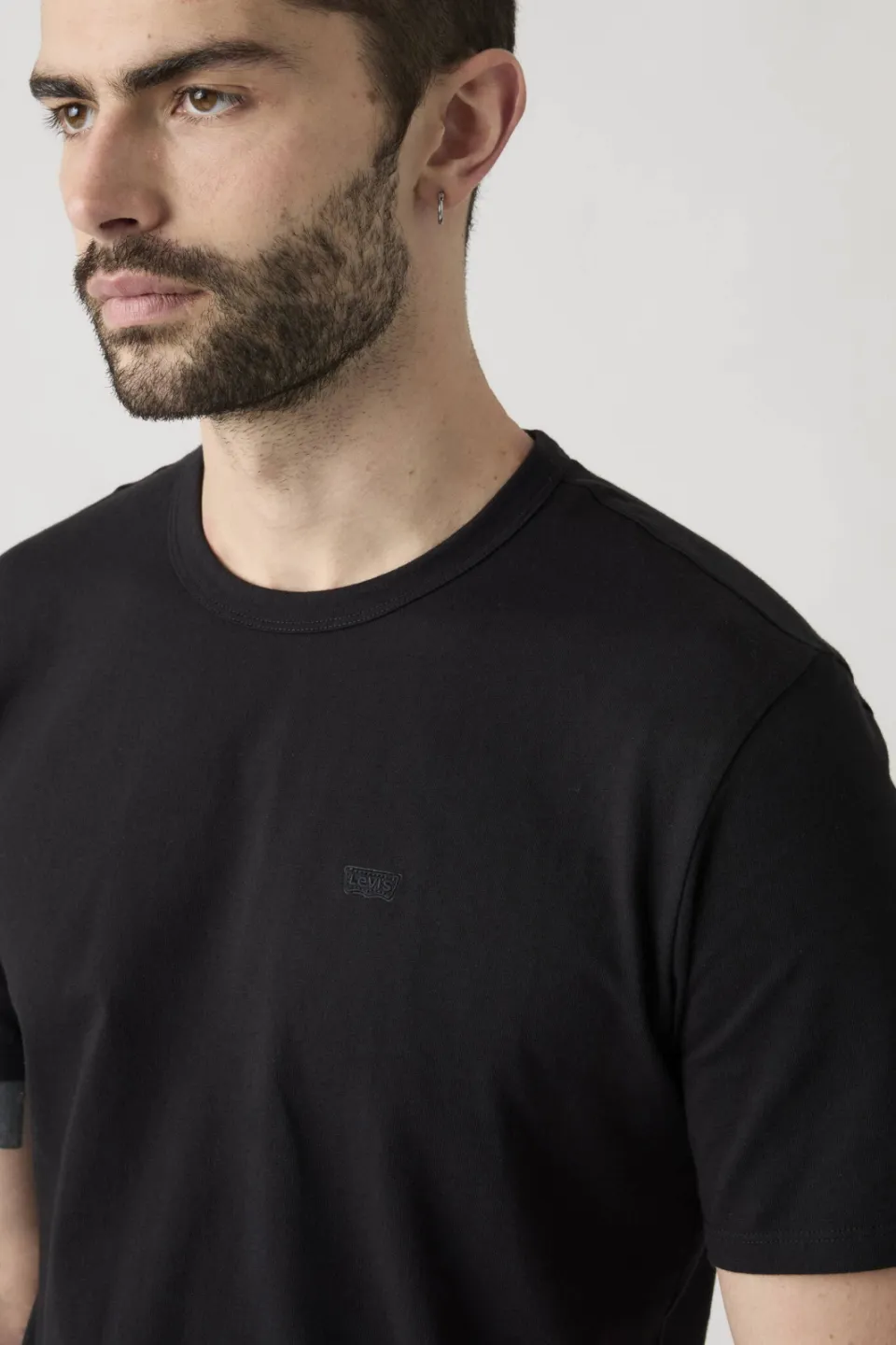 Levi's regular T-shirt zwart, foto 4