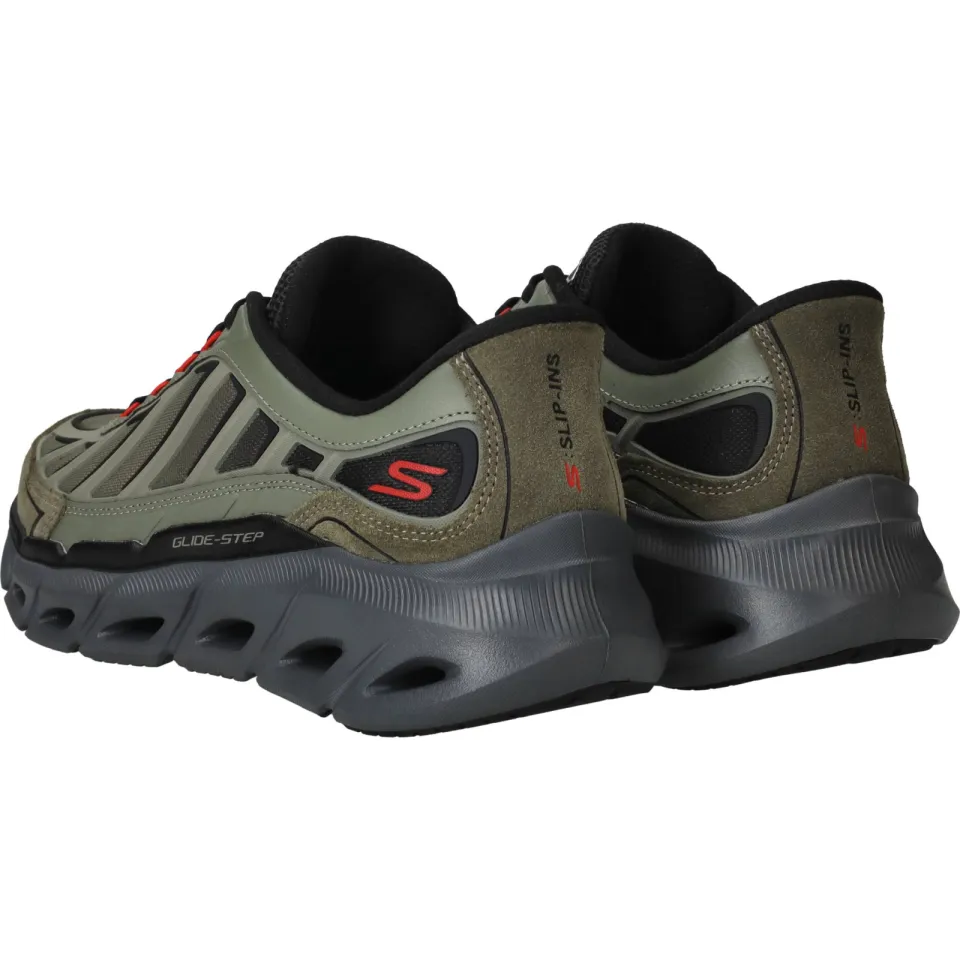 Skechers Slip-ins Relaxed-fit Glide-step sneakers groen, foto 5