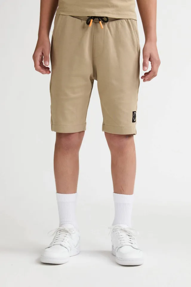 Petrol Industries sweatshort zand, foto 5