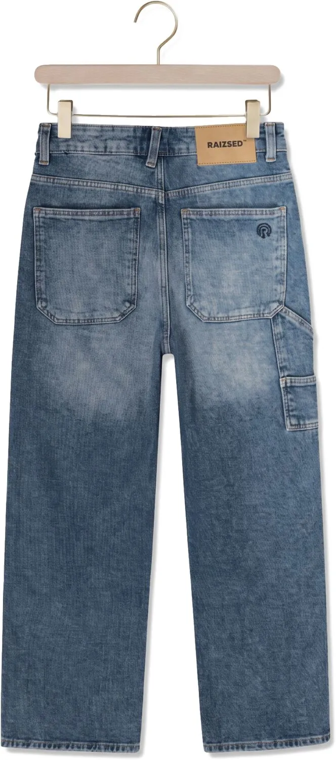 Raizzed Hanoi baggy carpenter jeans blauw, foto 3
