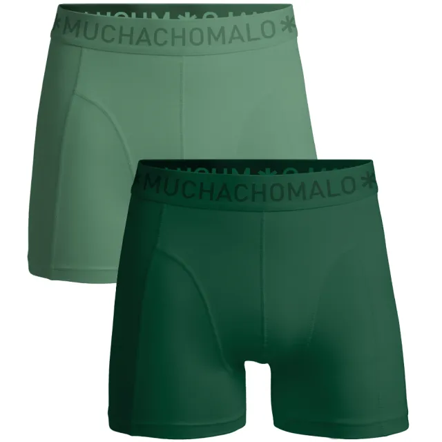 Muchachomalo Heren 2-pack Boxershorts Groen