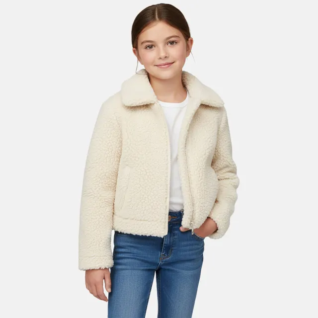 Cars JESSY teddy winterjas beige