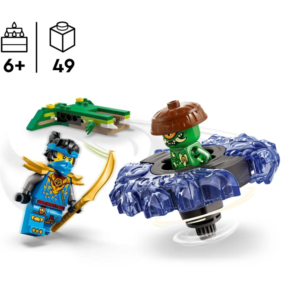Lego Ninjago Nya vs. mutatiemonster in spinner 71849, foto 2