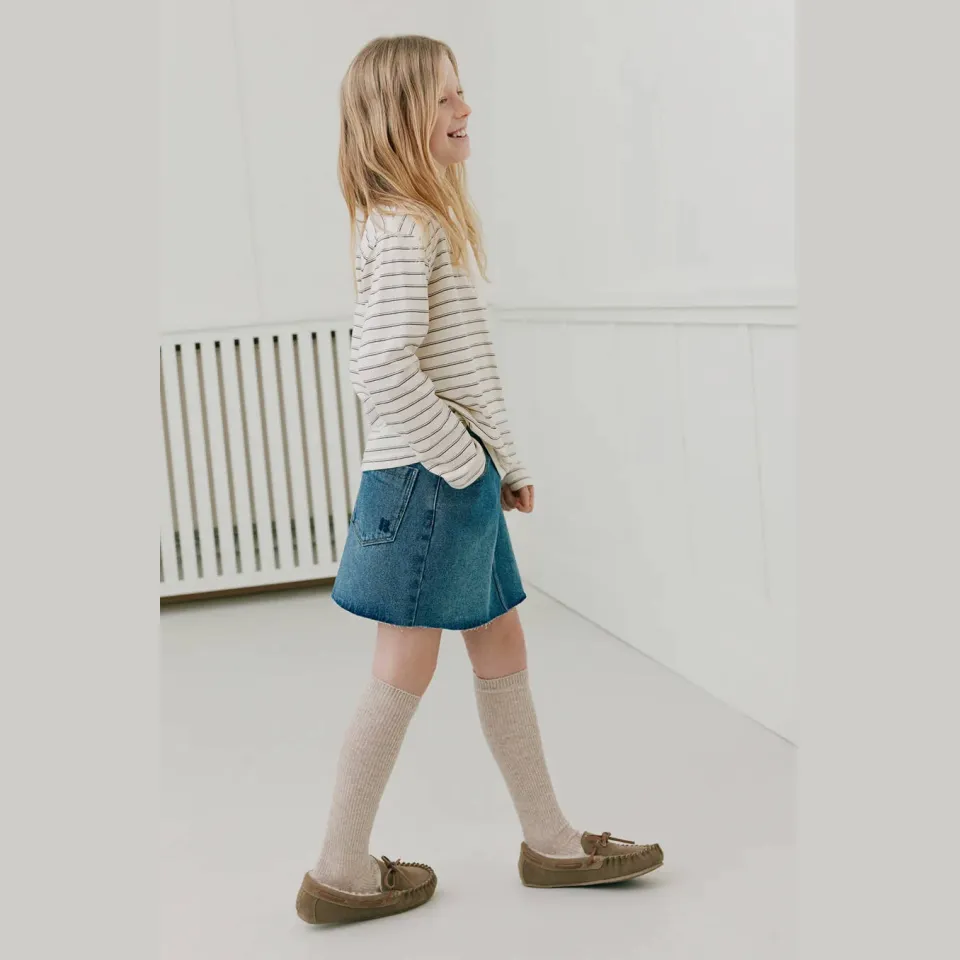 Sofie Schnoor gestreepte longsleeve ecru, foto 6