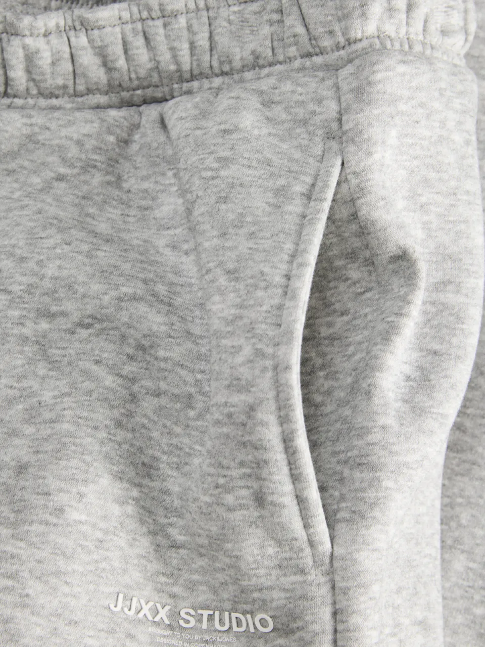 JJXX GIRL joggingbroek lichtgrijs melange, foto 7