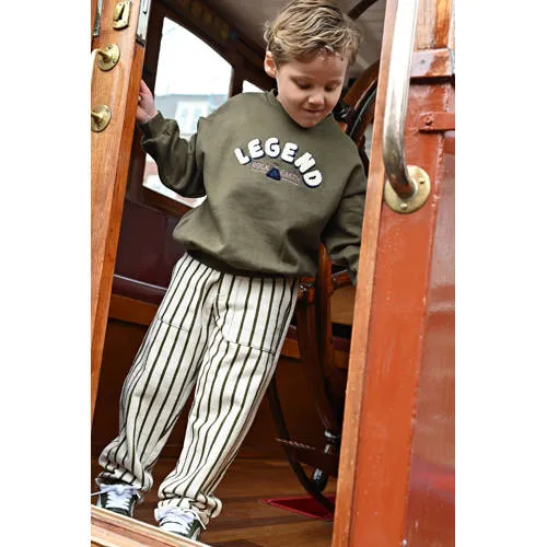 Sturdy casual broek Rock the Earth beige, foto 5