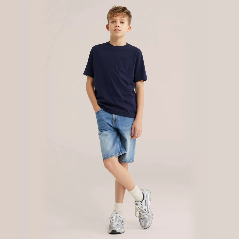 WE Fashion Blue Ridge T-shirt marineblauw, foto 4