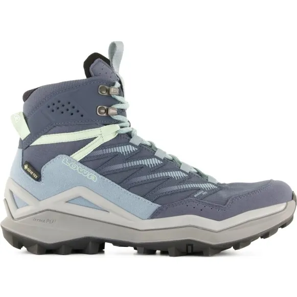 Lowa Women's Maddox Pro GTX Mid - Wandelschoenen - Regular, blauw/grijs