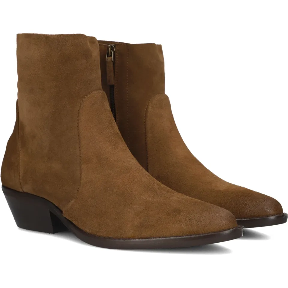 Lina Locchi Enkellaarsjes Aw400 Camel, foto 3