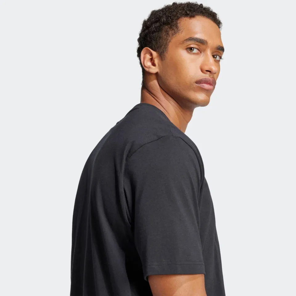 Adidas Sportswear regular T-shirt zwart, foto 6