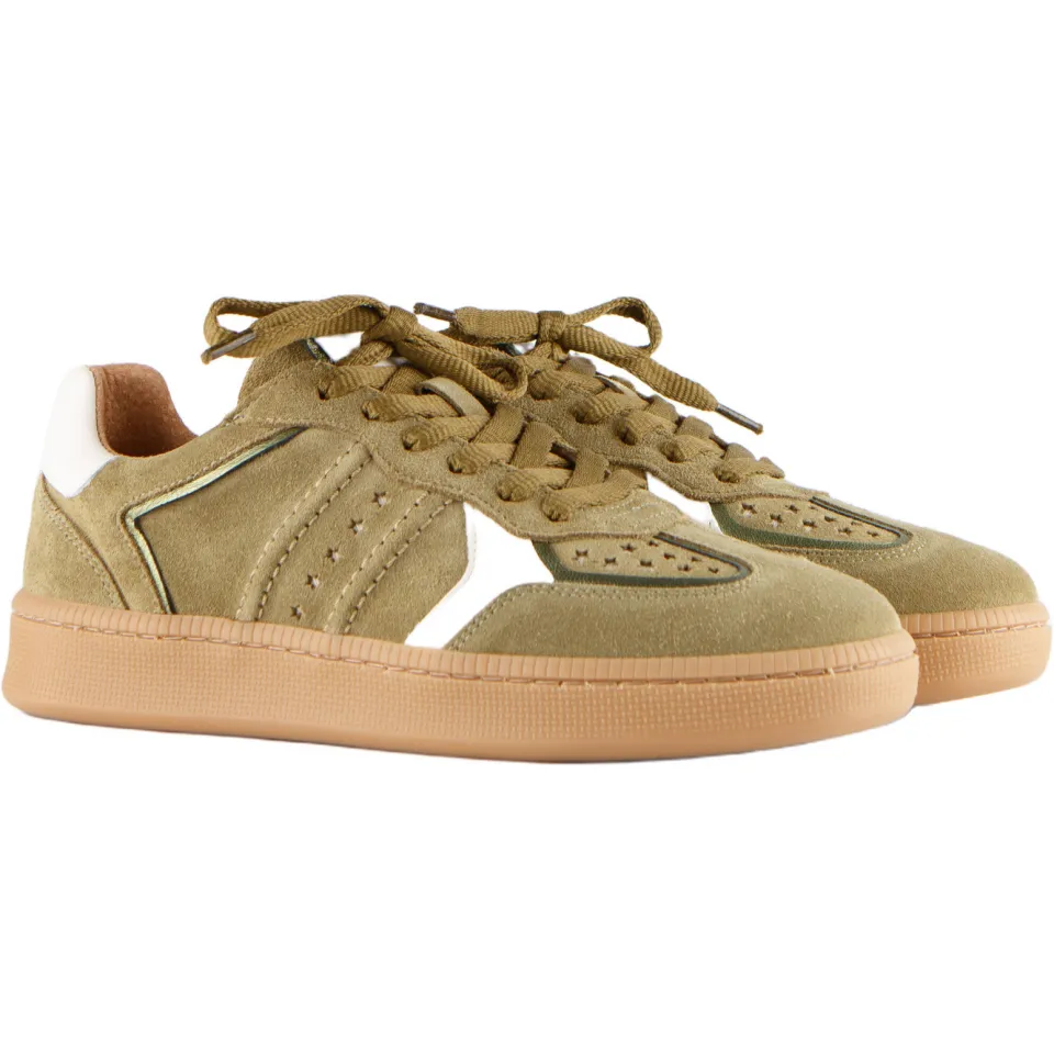 DWRS Label Mirabel sneakers olijfgroen, foto 2