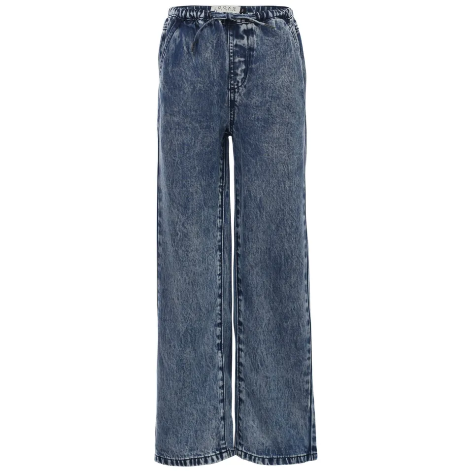 LOOXS 10sixteen straight leg jeans medium blue denim, foto 2