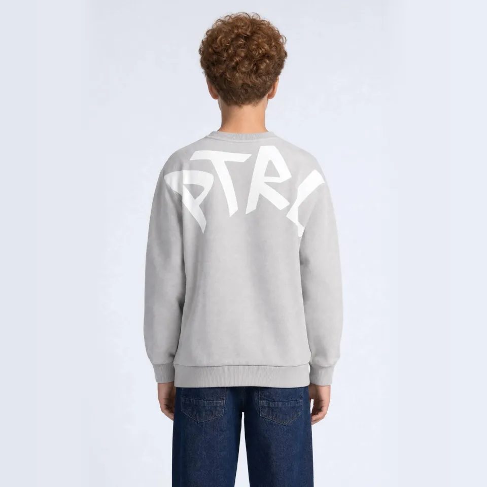 Petrol Industries sweater met backprint - grijs, foto 7