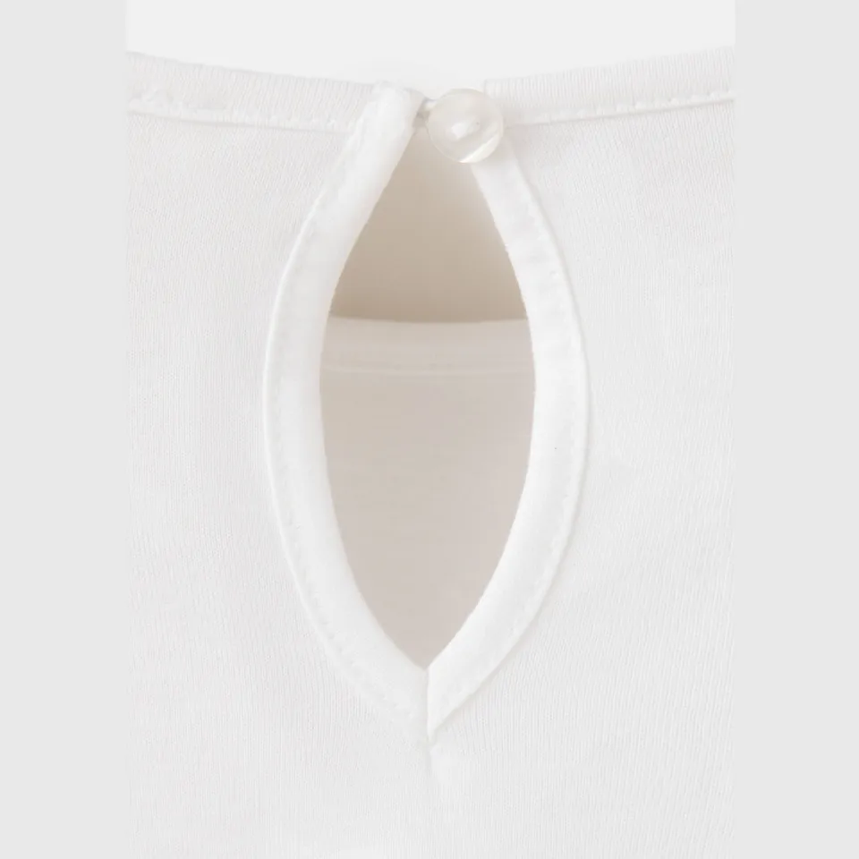 Mango T-shirt met borduursels wit, foto 5