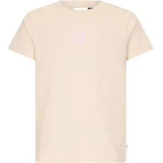 Retour Jeans T-shirt beige met logo