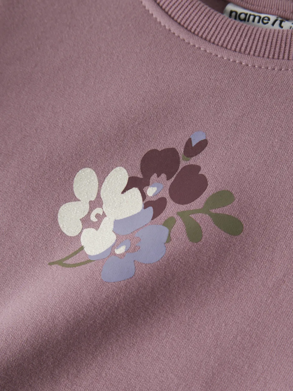 NAME IT BABY sweater met print - oudroze Printopdruk, foto 4