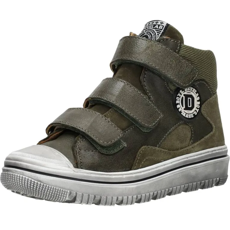 Develab Klittenband Hoog sneakers groen, foto 3