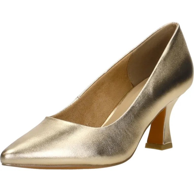 Marco Tozzi pumps goud, foto 4