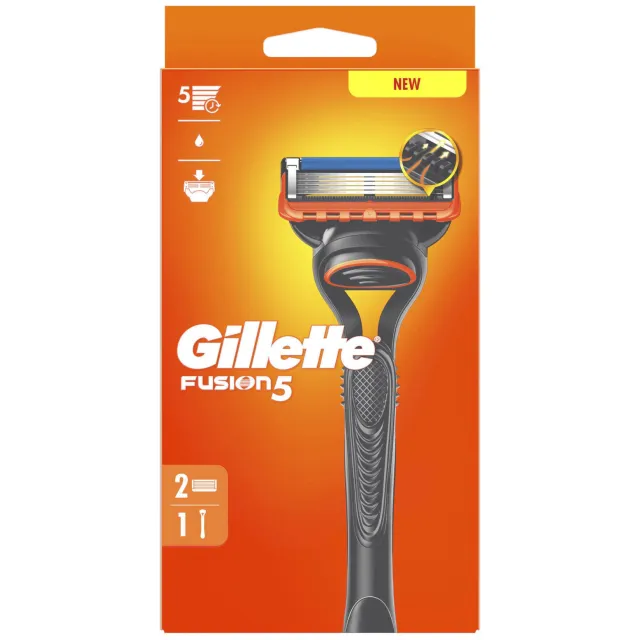 Gillette Fusion5 scheermes met 2 navulmesjes, foto 2