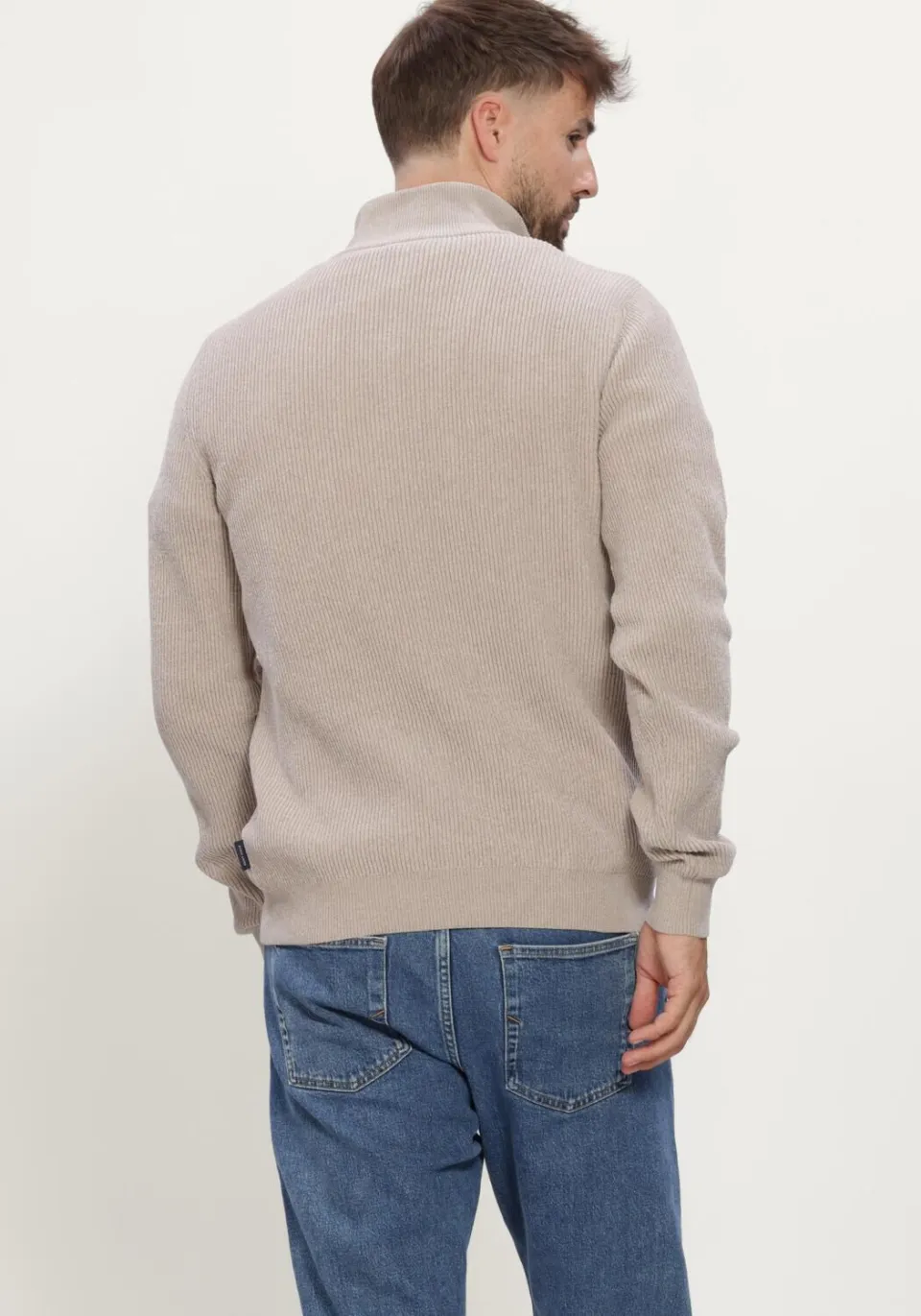 Saint Steve Heren Truien & Vesten Lesley-s - Beige, foto 3