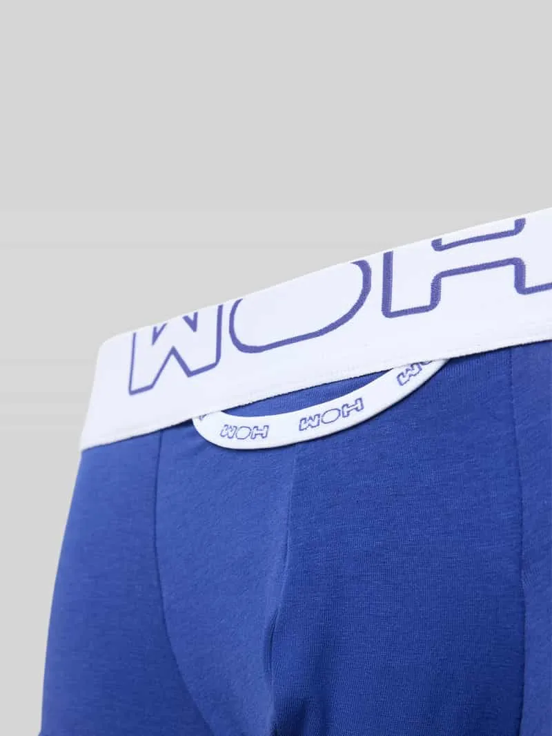 WOH Boxershort met elastische band met label koningsblauw, foto 4