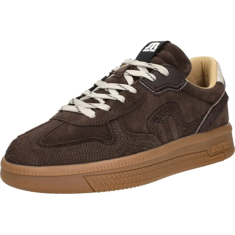 Maruti Yale Embroidery lage sneakers bruin, foto 5