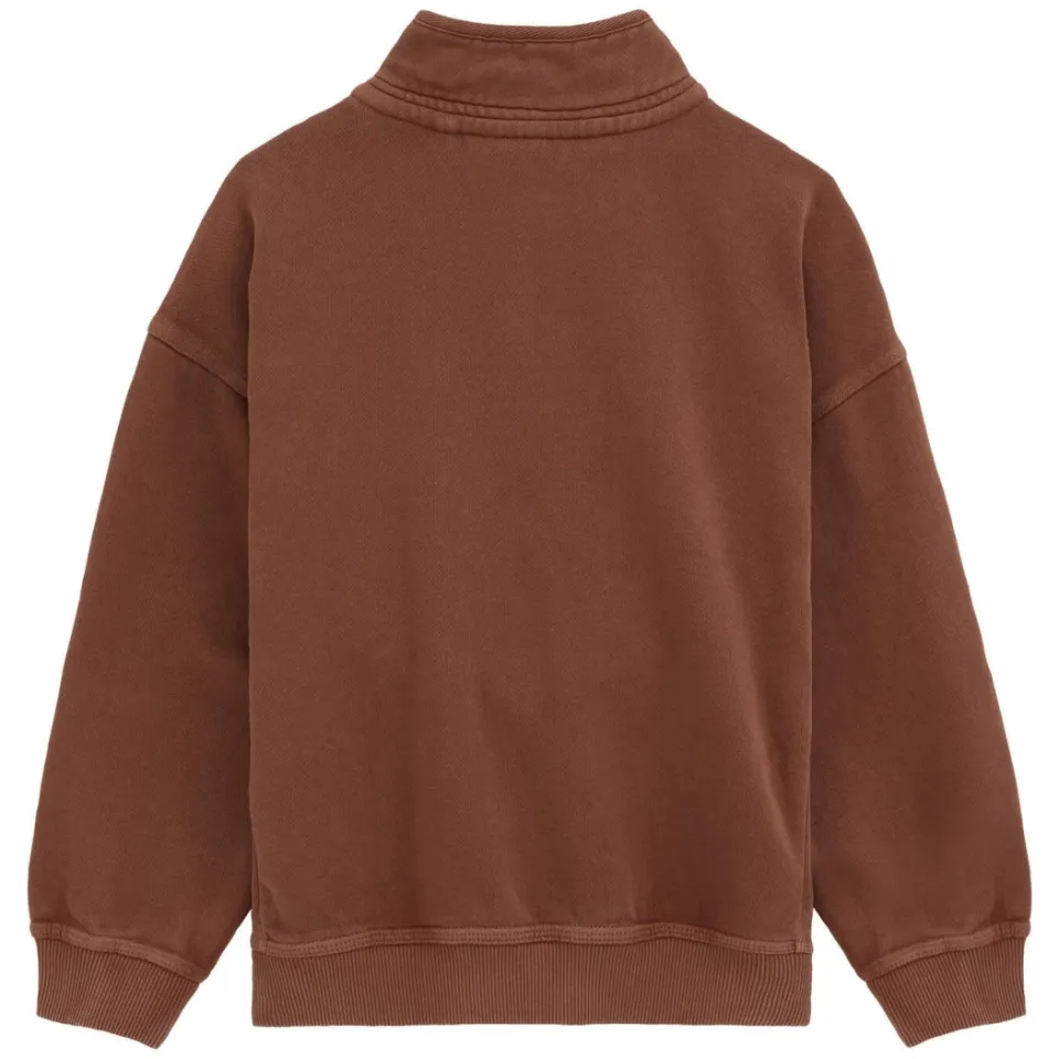 WE Fashion sweater - bruin, foto 4