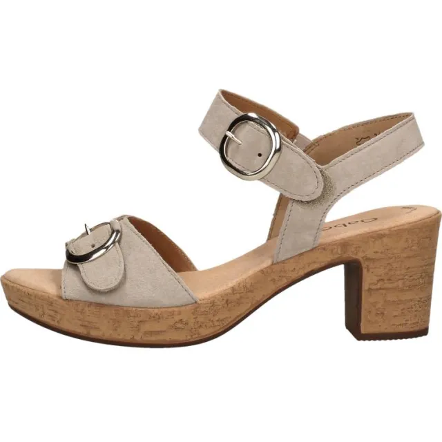Gabor sandalen met hak beige, foto 2